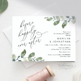 Convites Antes De Feliz Após O Janto De Ensaio De Casamento