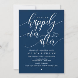 Convites Antes Feliz De Sempre, Janto De Ensaio