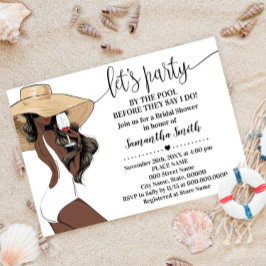 Convites Antes que eu faça a festa pelo Chá de panela Pisci