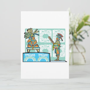 Convites Antigo Rei e Guerreiro Maia