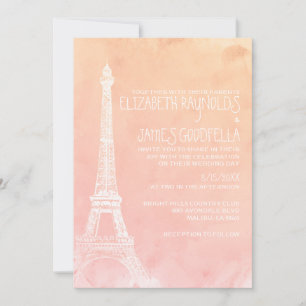 Convites Antiquados para Casamento em Paris
