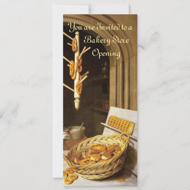 CONVITES ANTIQUE OVEN BAKERY BREAKFEAST PARTIDO (Frente)