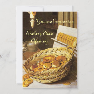 CONVITES ANTIQUE OVEN BAKERY BREAKFEAST PARTIDO