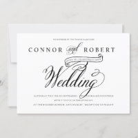 Antique Romance Gay Wedding