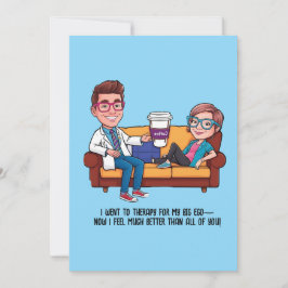 Convites ANTISTRESS psychiatrist THERAPIST MENTAL HEALTH