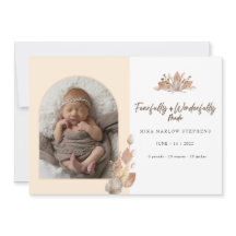 Anunciamento de Bebê Feliz e Maravilhosamente Feit