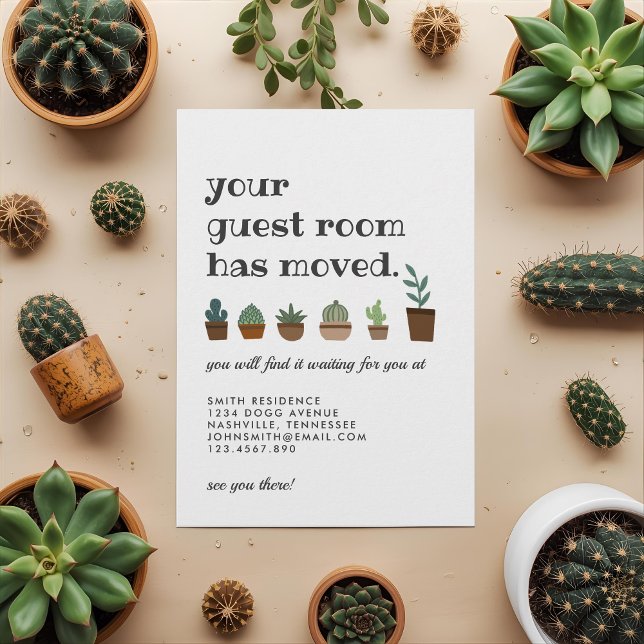 Convites Anunciamento de Movimentação de Amantes de Plantas (Criador carregado)