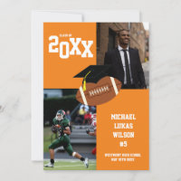 Anunciamento Laranja do Esporte de Graduação de Fu