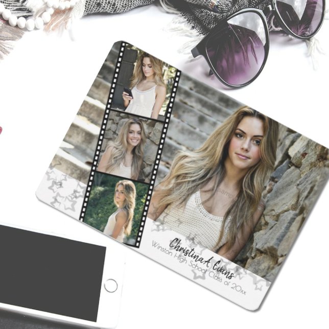 Convites Anúncio/Cartão de Festa de Formando Estrelado (Criador carregado)