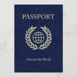 Convites Ao redor do mundo: passaporte
