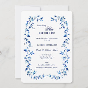 Convites Apagar algo azul antes de fazer o Chá de panela