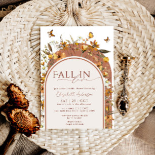 Convites Apaixonada Por Terracotta Wildflower Bridal