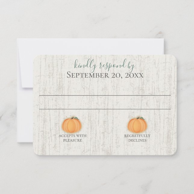 Convites Apaixonado Pumpkin Sunflower & Lights Casamento (Frente)