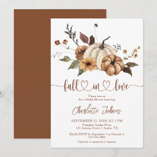 Convites Apaixonar Chá de panela Floral Neutro