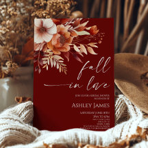 Apaixonar O Chá de panela Floral Rusty Burgundy