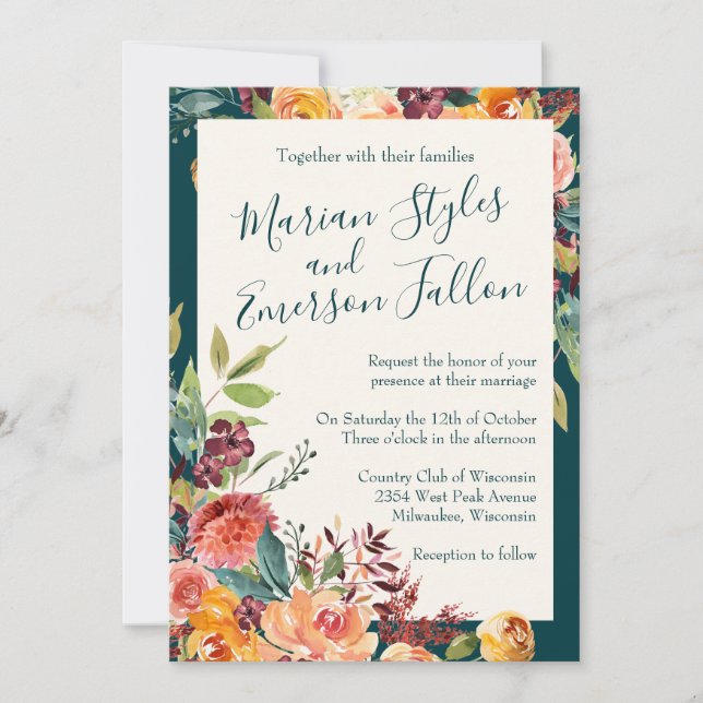 Convites Apaixonar-se (Frente)