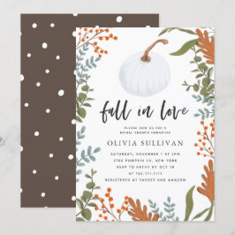 Convites Apaixonar-Se Chá de panela De Abóbora Russo