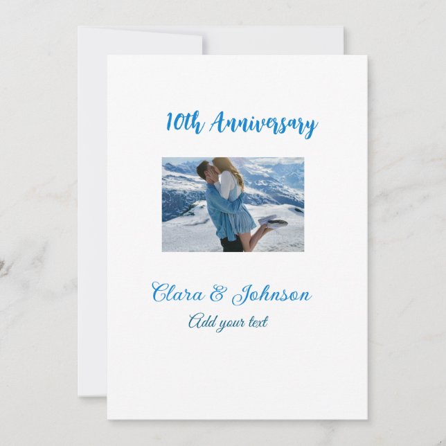 Convites Apelido de casamento Aniversário adicionar nome an (Frente)