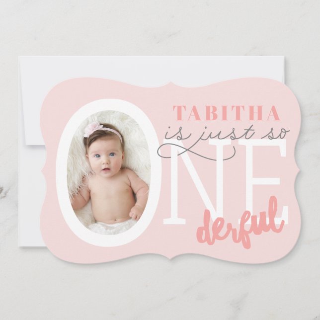 Convites Apenas tão maravilhoso (Frente)