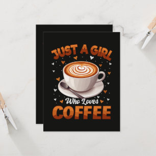 Convites Apenas Uma Garota Que Ama Café