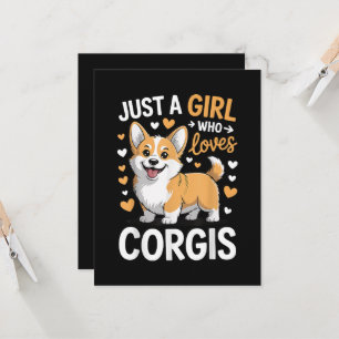 Convites Apenas Uma Garota Que Ama Corgis
