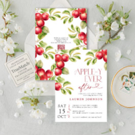 Convites Aplicação Moderna QR Nunca Após Chá de panela Appl