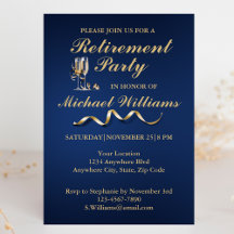 Aposentação Vidro de Champanhe Clássico Formal Azu