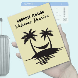 Convites Aposentadoria Adeus tenda Árvore de palma Hammock