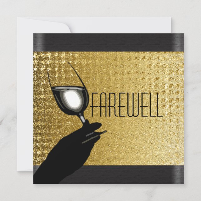 Convites Aposentadoria aposentadoria despedida PERSONALIZAR (Frente)