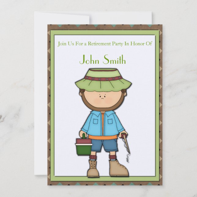 Convites Aposentadoria do pescador (Frente)