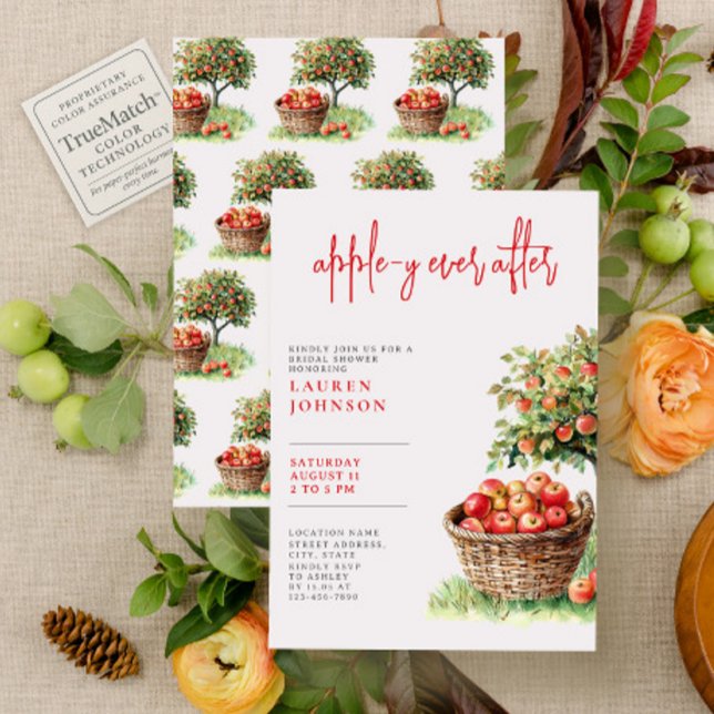 Convites Appleto Depois Do Chá de panela Da Caligrafia Russ (Criador carregado)