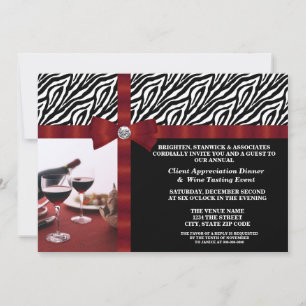 Convites Apreciação de Cliente de Evento Corporativo