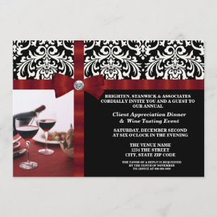 Convites Apreciação de Cliente de Evento Corporativo