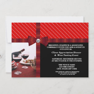 Convites Apreciação de Cliente de Evento Corporativo