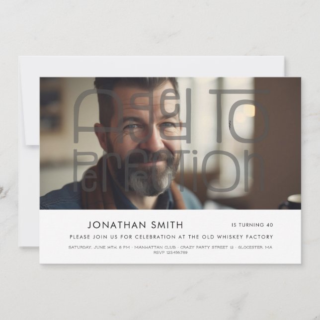 Convites Aprofundamento à perfeição (Frente)