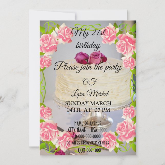 Convites Aproveite 20% de todos os produtos (Frente)