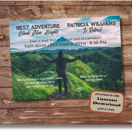 Convites Aproximação da próxima subida da aventura