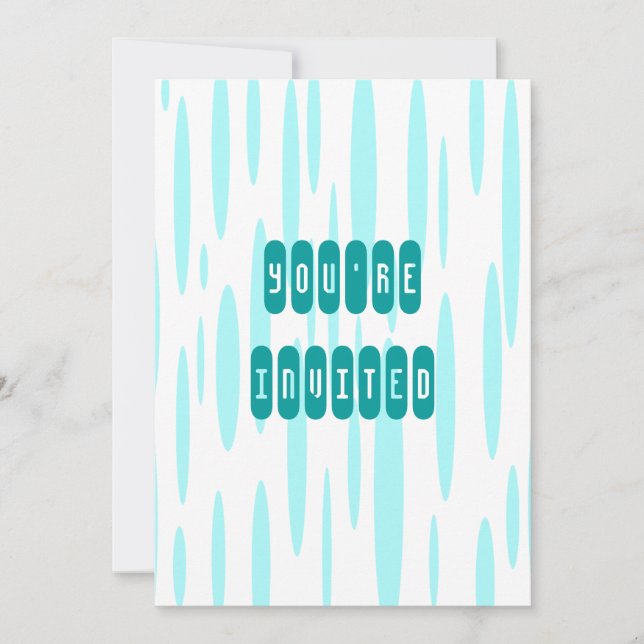 Convites Aqua Dreads (Frente)