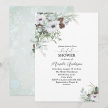 Aquarela Anêmonas de inverno Flores Bridas