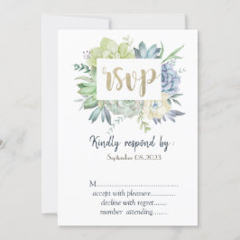 Convites Aquarela Cactus Suculentas Bolinhas RSVP