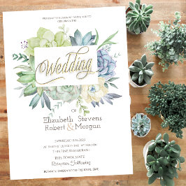Convites Aquarela Cactus Suculentas Pontos Polka Casamento