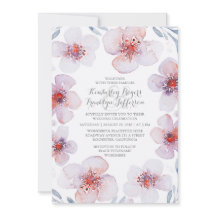 Aquarela Floral - Casamento Moderno do Jardim Botâ