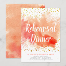 Aquarela, janto de ensaio de casamento de recifes 