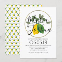 Aquarela Limoncillo Lima Limão Casamento