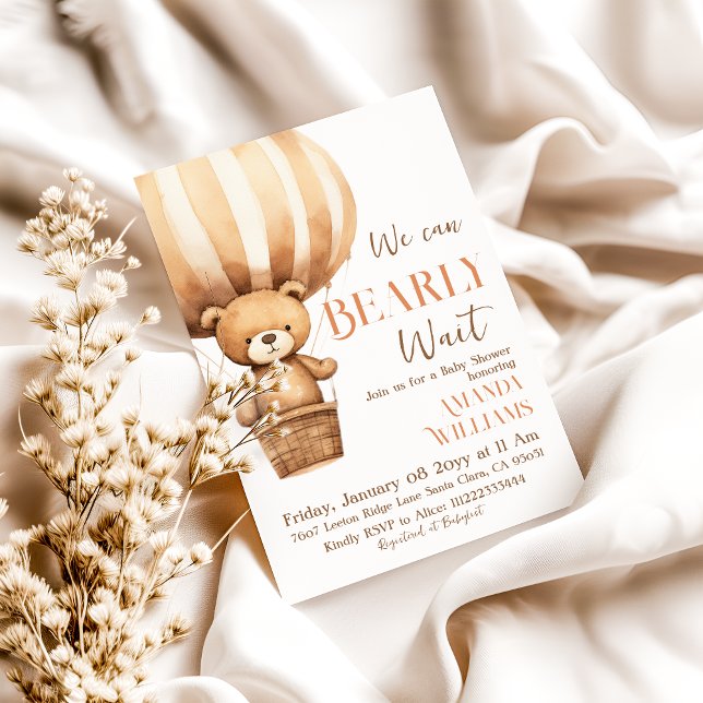 Convites Aquarela Que Podemos Ampliar O Chá de fraldas Do U (Criador carregado)