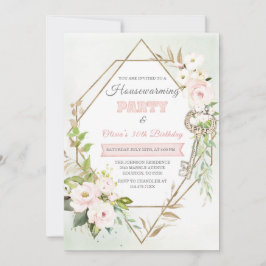 Convites Aquecimento doméstico personalizado e aniversário