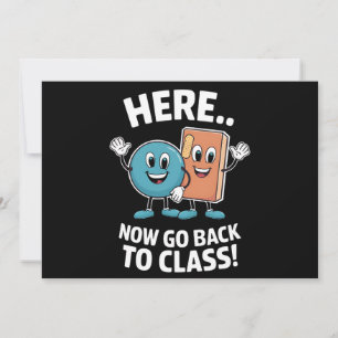 Convites Aqui Agora Volte Para A Aula Enfermeira Escolar Pr