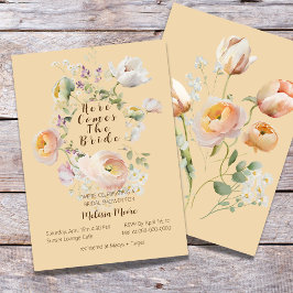 Convites Aqui Vem A Noiva, Chá de panela