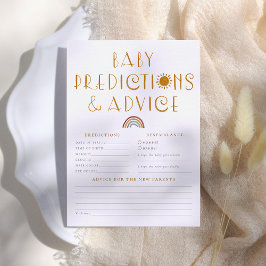 Convites Aqui Vem As Predições E Conselhos Do Bebê Sol