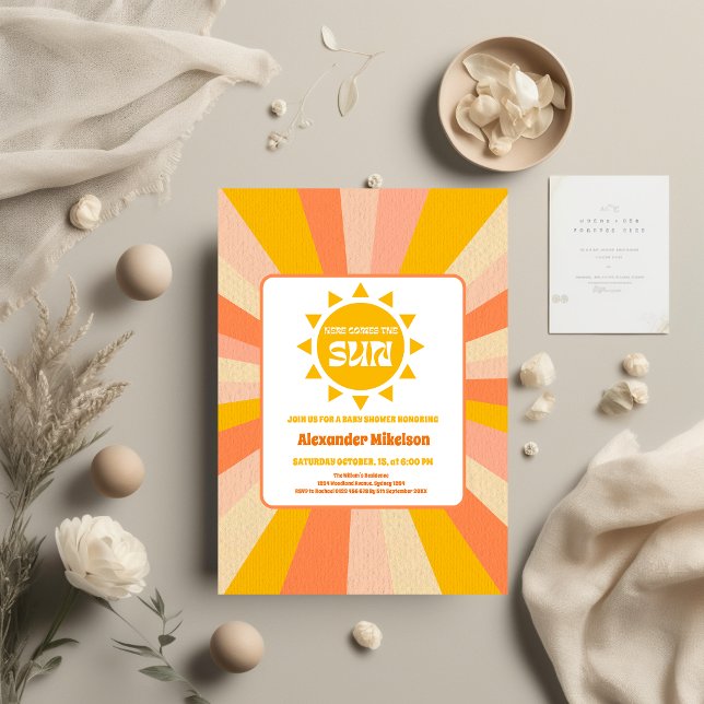 Convites Aqui Vem O Chá de fraldas Filho (Criador carregado)